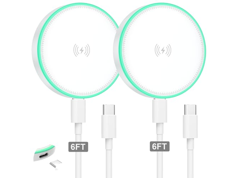 2Pack 15W Magnetic Wireless Charger