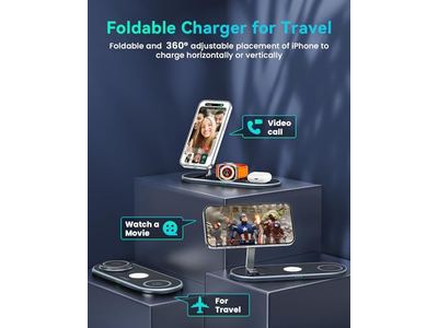 3 in 1 Charging Station with Magsafe Charger