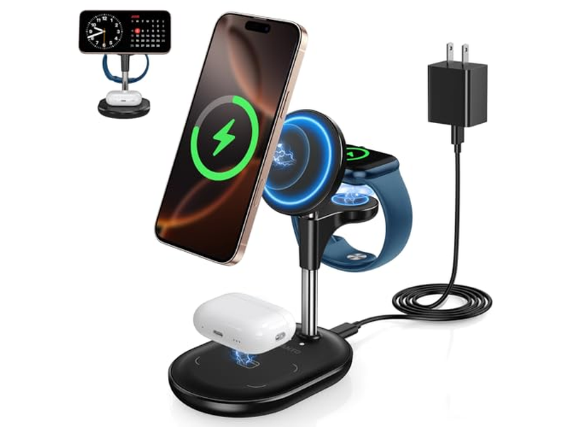 3 in 1 Wireless Charging Station for Apple MagSafe Charger