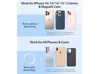 360 Adjustable Magnetic Car Phone Holder Mount