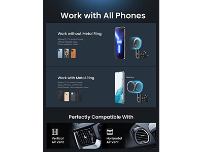 Air Vent Phone Holder Car Hands Free Cell Phone Holder