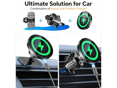 Coolpow for Magsafe Car Mount Charger