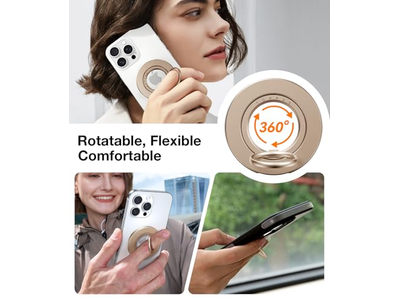 Dual-Ring Fit for MagSafe Phone Grip Ring Holder