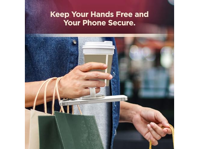 Magnetic Phone Grip Holder with Silicone Finger Loop Ring