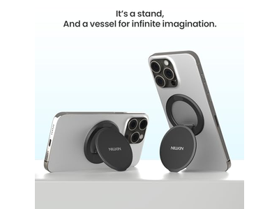 Magnetic Phone Grip Stand Compatible with MagSafe