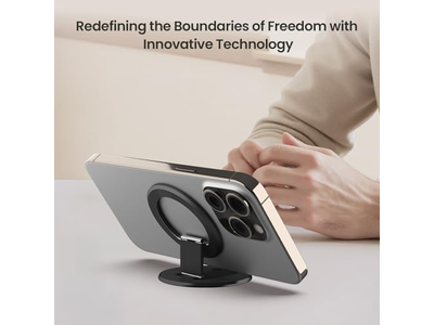 Magnetic Phone Grip Stand Compatible with MagSafe