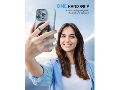Magnetic Phone Ring Grip Stand for MagSafe