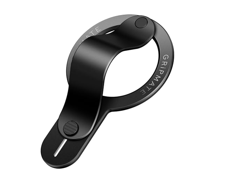 Magnetic Phone Ring Holder for Compatible Smartphones Black