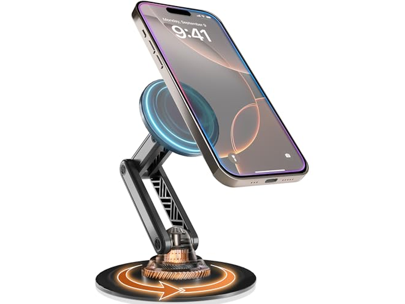 Magnetic Phone Stand for Desk Mag360 Adjustable MagSafe Stand