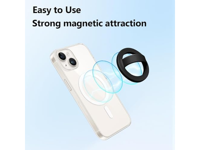Magnetic Silicone Ring Grip Phone Holder
