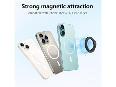 Magnetic Silicone Ring Grip Phone Holder