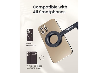 Magnetic Tripod for iPhone, 64 Selfie Stick for iPhone Magsafe