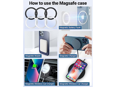 Magnetic Wireless Charging MagSafe Sticker