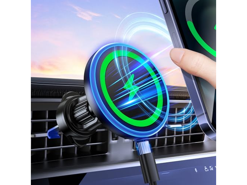 MagSafe Car Mount Charger 3 in 1 Wireless Car Charger