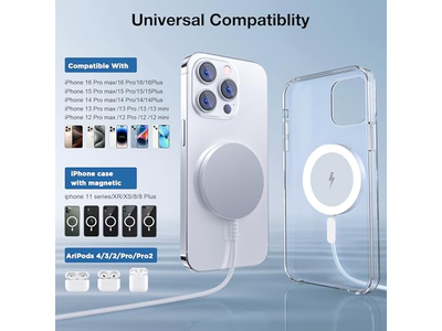 MagSafe Charger Magnetic Wireless Charging Pad