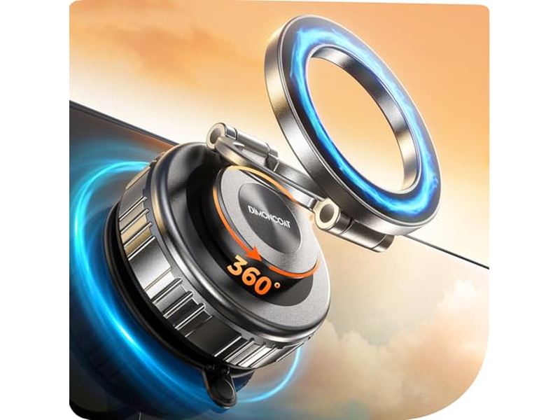 Metal 360 Adjustable Vacuum Suction Cup Phone Mount