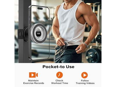 Phone Holder for Peloton Bike Treadmill Stroller Phone Holder