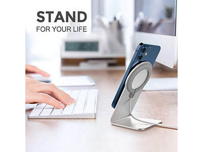 Stand for MagSafe Charger CreaDream Aluminum Stand Holder