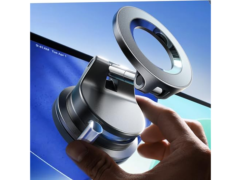 Suction Cup Phone Mount, Vacuum Magnetic Phone Holder