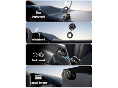 Vacuum Magnetic Phone Holder for Car