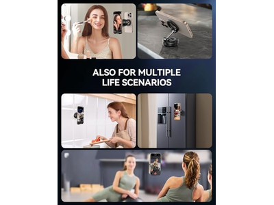 Vacuum Magnetic Phone Holder for Car