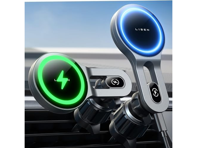 15W Magnetic Wireless Car Charger