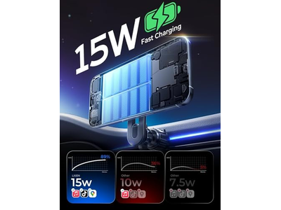 15W Magnetic Wireless Car Charger