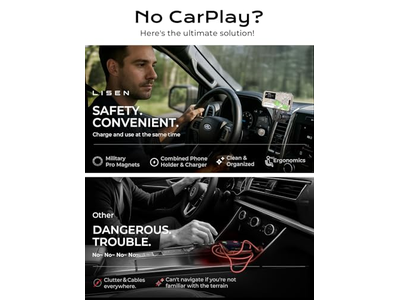 15W Magnetic Wireless Car Charger