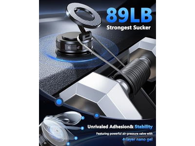 360 Adjustable Ultra Suction Cup Phone Holder