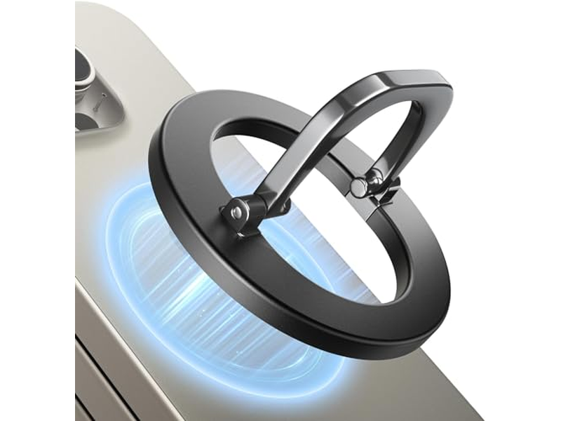 Adjustable Magnetic Phone Ring Holder Removable Finger Phone Ring