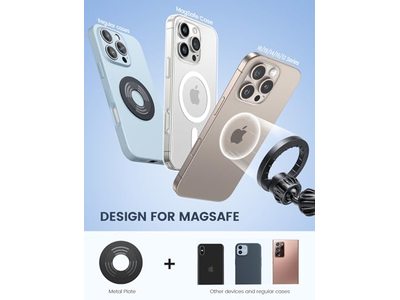 Car Dashboard Vent Car Phone Holder fits Magsafe Phone case