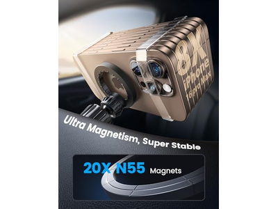 Car Dashboard Vent Car Phone Holder fits Magsafe Phone case