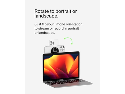 iPhone MagSafe Camera Mount for MacBook, iPhone Continuity Camera Mount