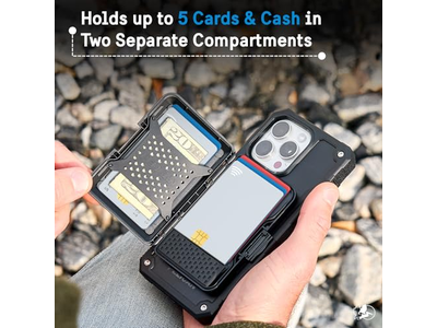 iPhone MagSafe Wallet with RFID Blocking