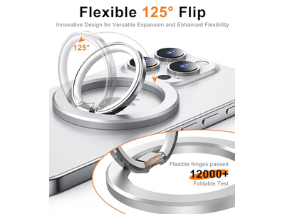 Magnet Cell Phone Grip Stand Finger Ring