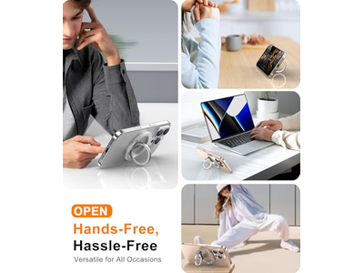 Magnet Cell Phone Grip Stand Finger Ring