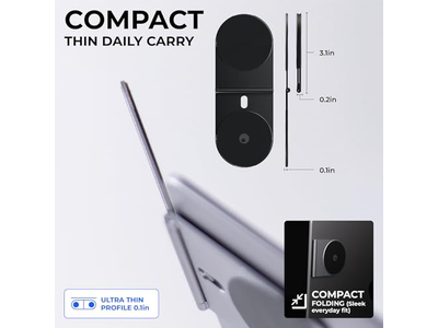 Magnetic Mount Phone Holder Stand for Computers and Tablets