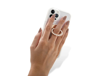 Magnetic Phone Grip and Ring Holder with Rotatable Kickstand