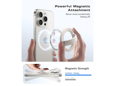 Magnetic Phone Grip Compatible with MagSafe