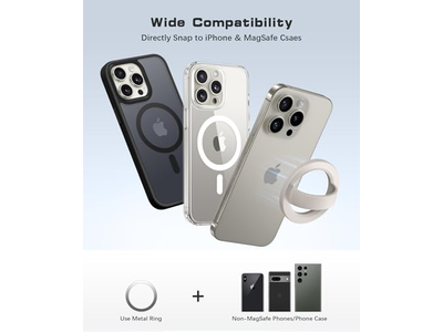 Magnetic Phone Grip Compatible with MagSafe