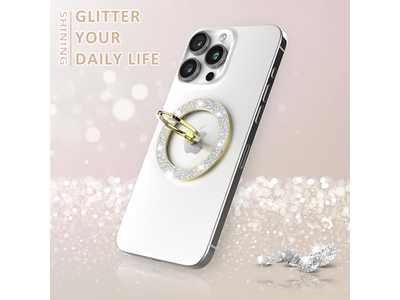 Magnetic Phone Grip for iPhone, Compatible with iPhone