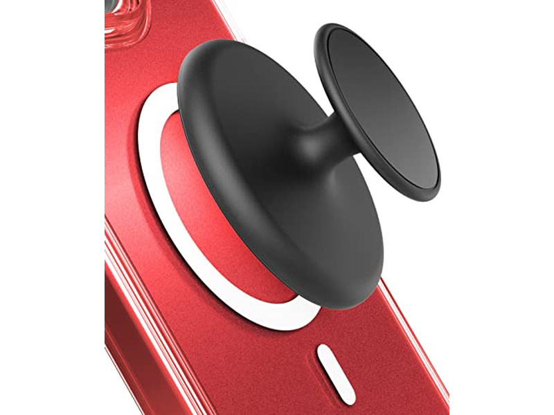 Magnetic Phone Grip for MagSafe and Compatible Cases with Kickstand