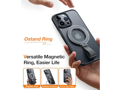 Magnetic Phone Grip Holder Kickstand Fits MagSafe for iPhone and Gal