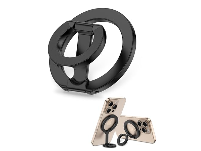 Magnetic Phone Grip Holder with Adjustable Kickstand Loop for Smartpho