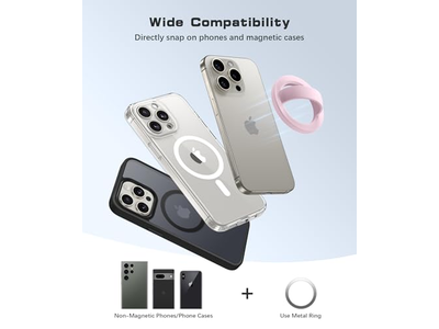 Magnetic Phone Grip Removable Loop Grip