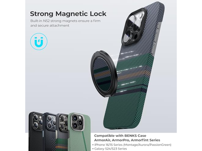 Magnetic Phone Grip Ring Holder Stand for Magsafe