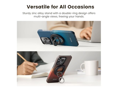Magnetic Phone Grip with 360 Degree Rotation Compatible with iPhone