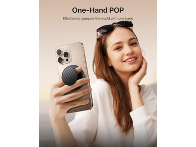 Magnetic Phone Grip with 360degree Rotation Compatible with MagSafe Access