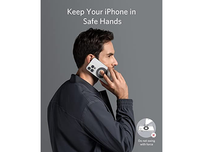 Magnetic Phone Grip with Adjustable Kickstand for iPhone Series