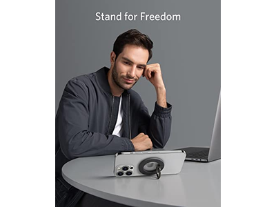 Magnetic Phone Grip with Adjustable Kickstand for iPhone Series